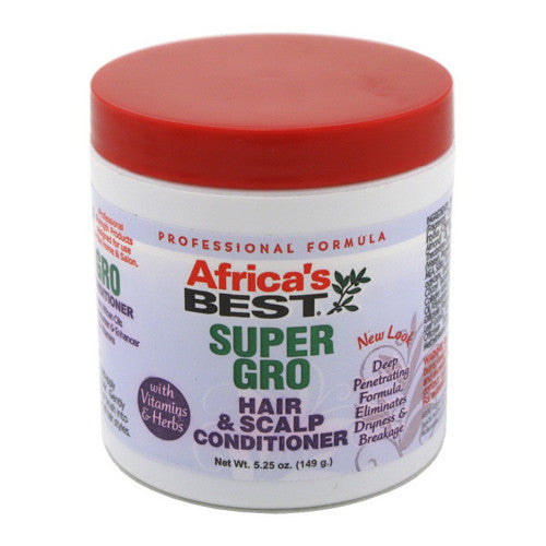 Africas Best Super Gro Hair and Scalp Conditioner, 5.25 Oz